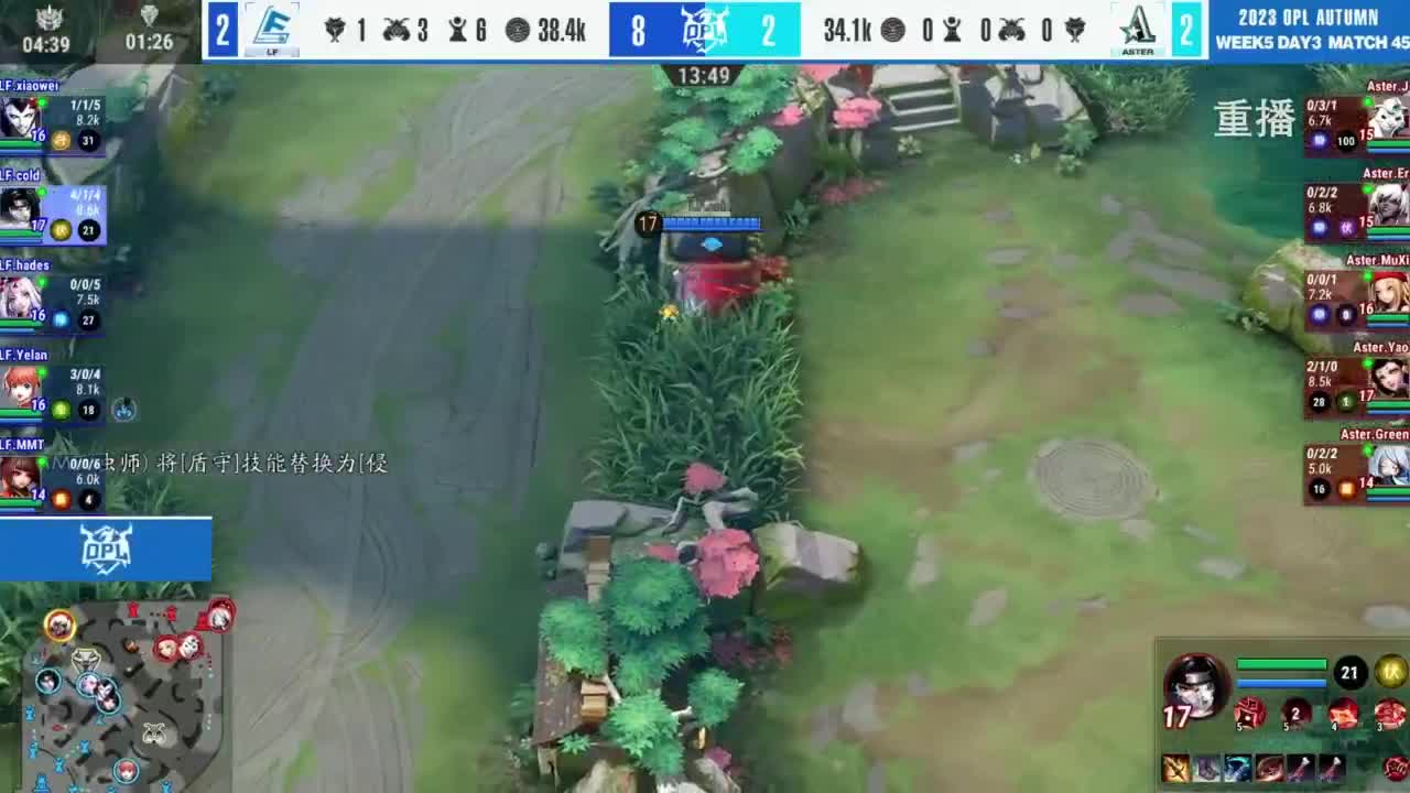 《决战！平安京》OPL秋季赛 第12段