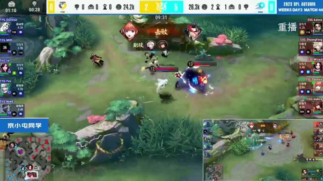 《决战！平安京》OPL秋季赛 第5段