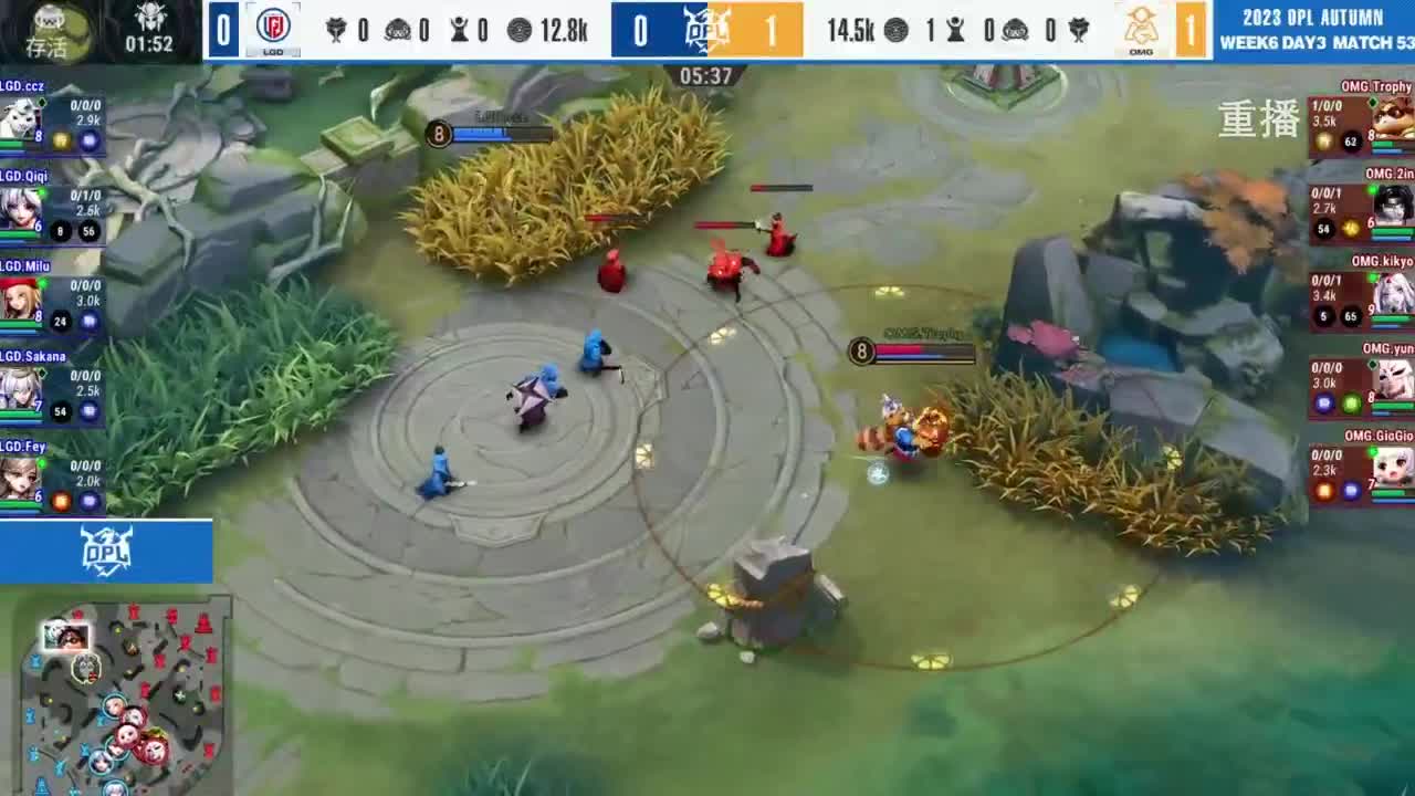 《决战！平安京》OPL秋季赛 第1段