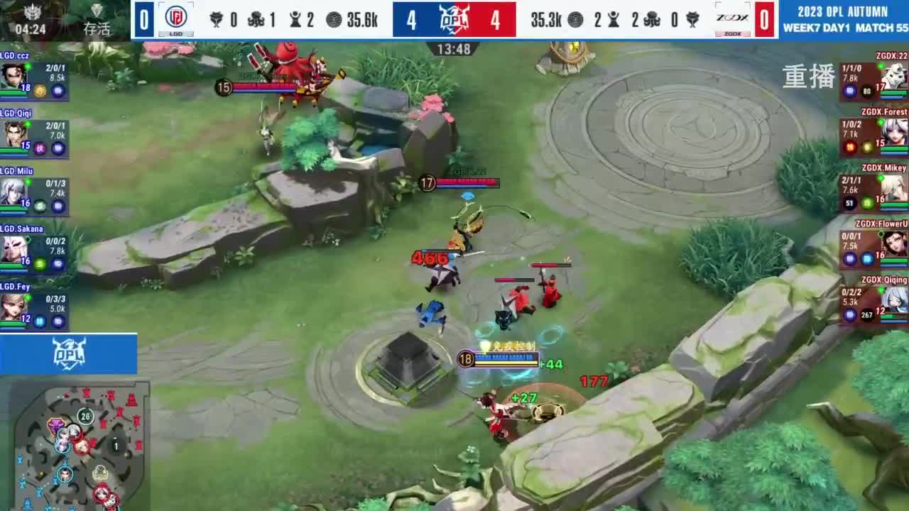 《决战！平安京》OPL秋季赛 第2段