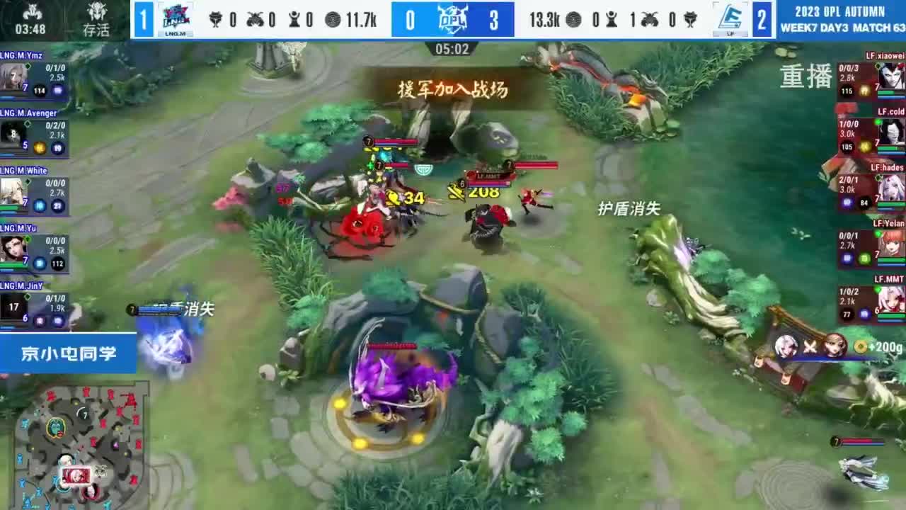 《决战！平安京》OPL秋季赛 第3段