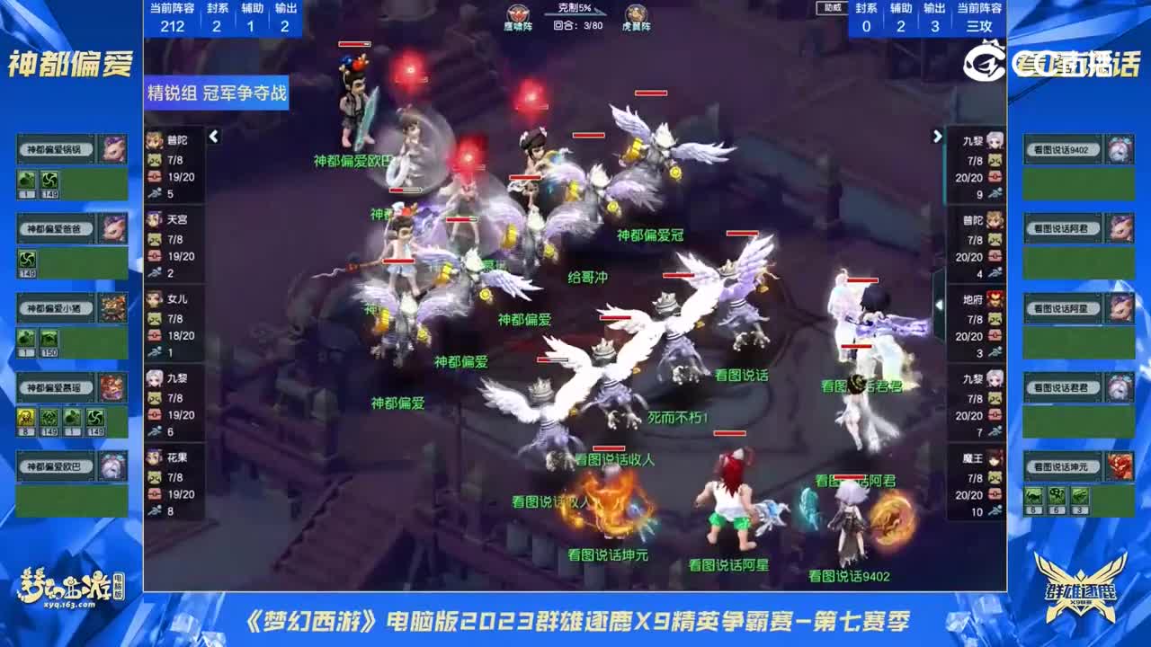 【2023群雄逐鹿】精锐组第七届总决赛：看图说话VS神都偏爱【CC情报站】