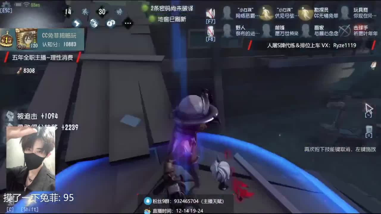 国服第一排位带粉 第8段