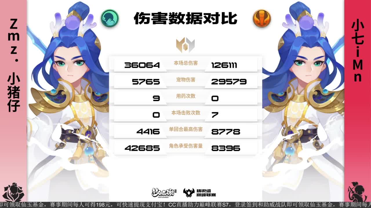 巅峰联赛S7季后赛-胜者组第一轮 第6段