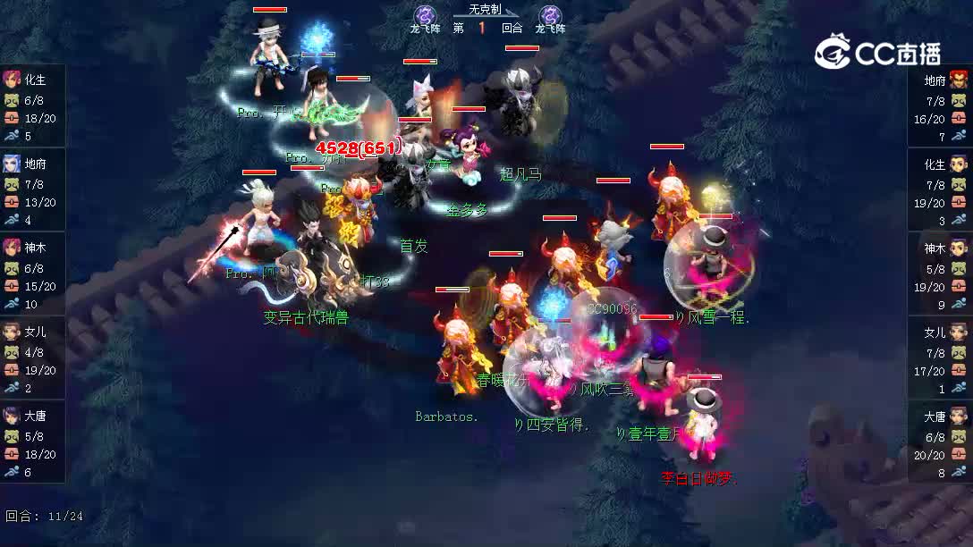 208超凡入圣对阵珍宝阁