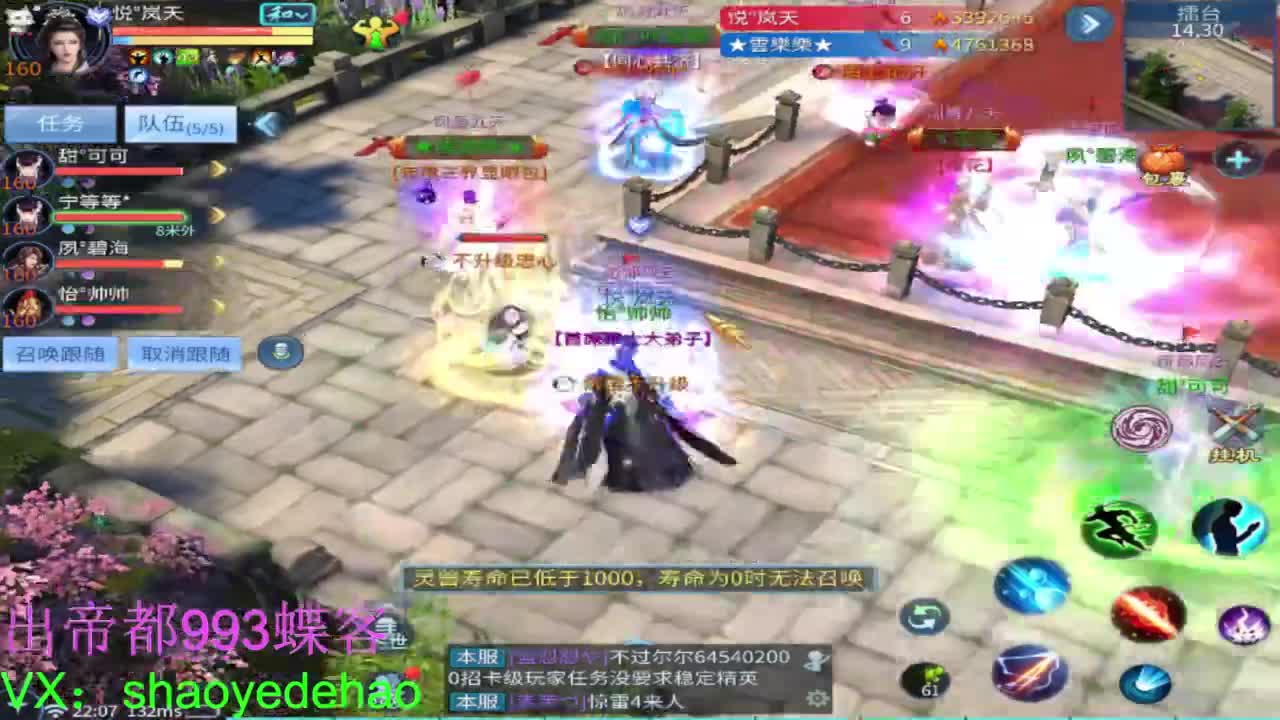 接天门山求守护 托管比武首席 背饰！ 第5段