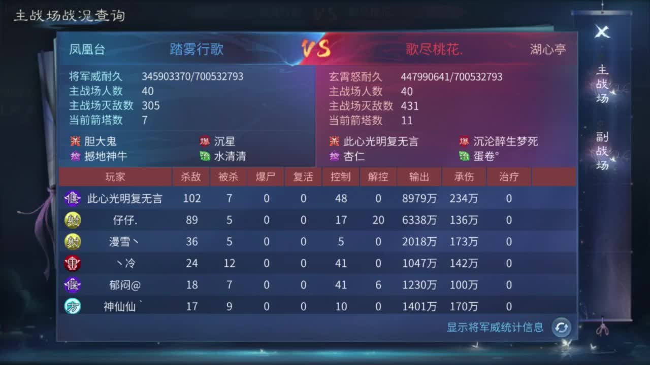 【重播】《倩女幽魂》手游第五届跨服帮会联赛排位赛 第6段
