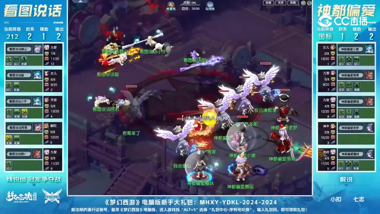 【2023年度群雄逐鹿】精锐组年度群雄逐鹿总决赛：神都偏爱VS看图说话高光时刻