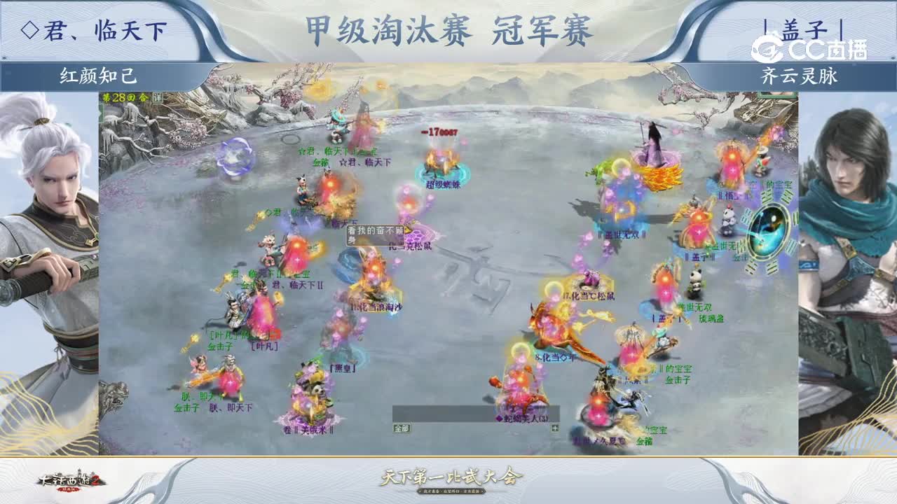 甲级冠军赛红颜知己 ◇君、临天下VS齐云灵脉｜盖子｜第二十八回合