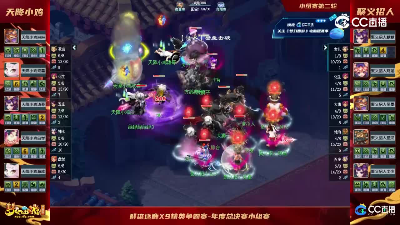 【2023年度群雄逐鹿】天元组年度正式赛第二轮：聚义招人VS天降小鸡高光时刻