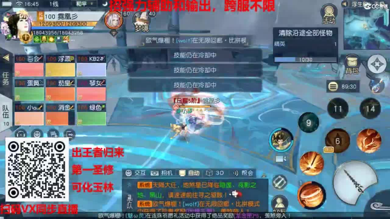 镇魔曲手游经典服在水一方 第10段