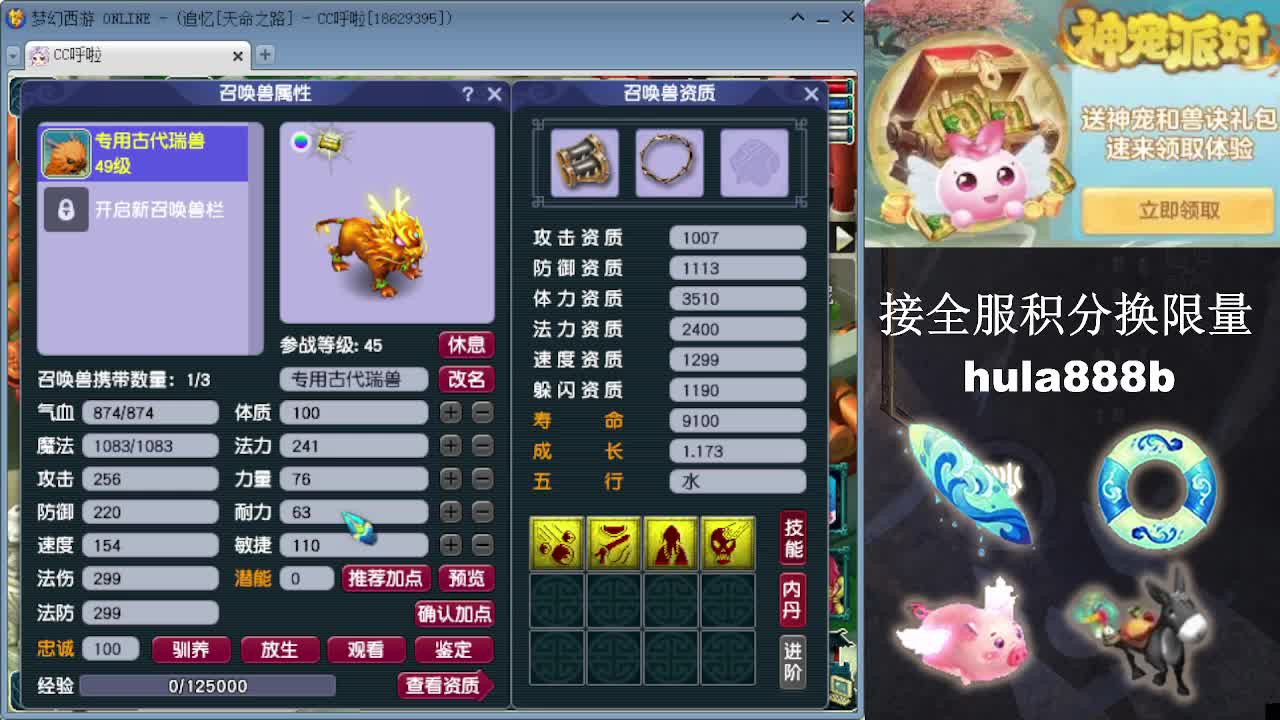 接全服换猪驴帆板飞天舞 第3段