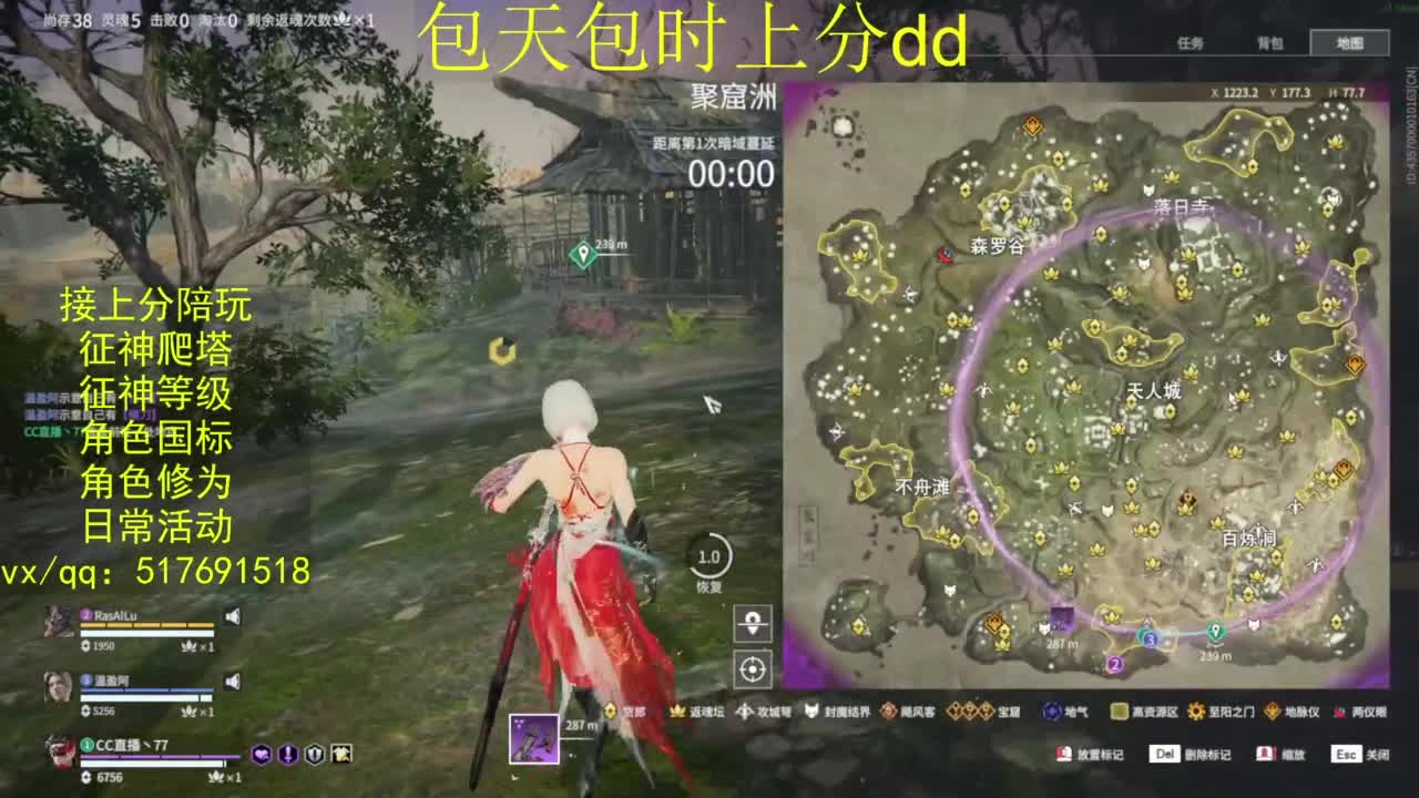 接上分.陪,征神.日常.20级聚义厅动作 第13段