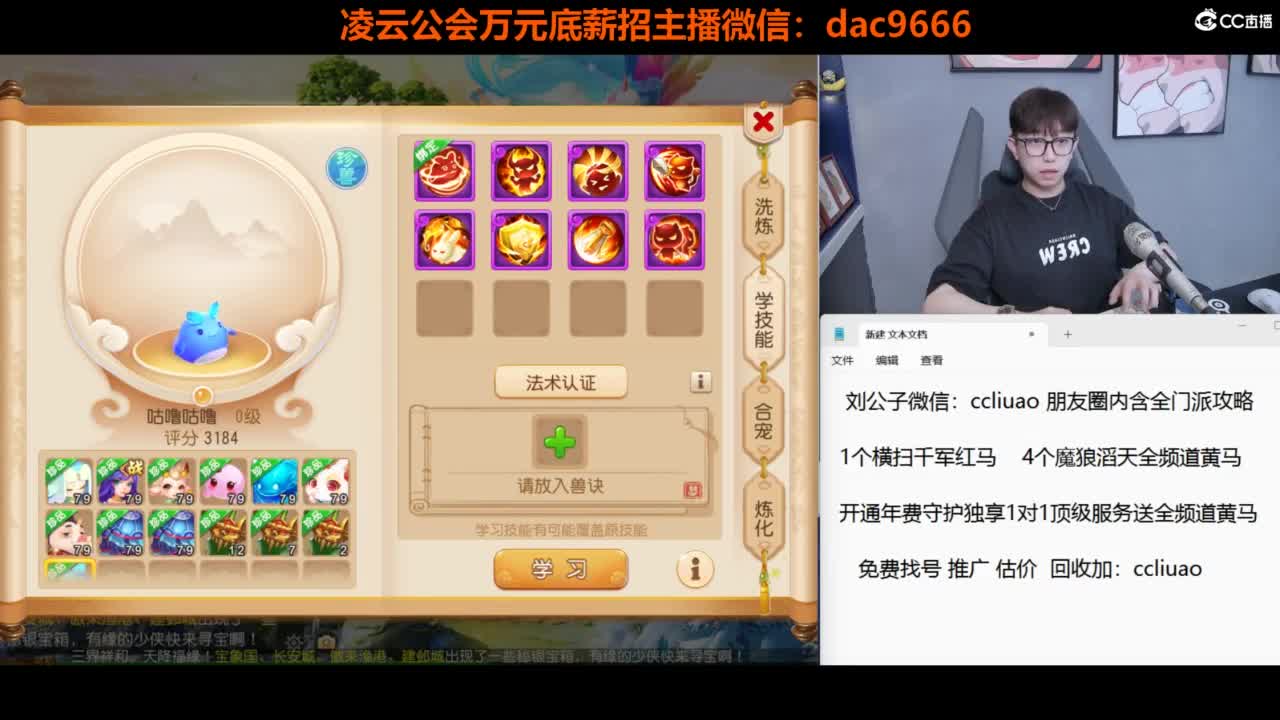 免费接所有资源 合宠 打书 打装备 第9段