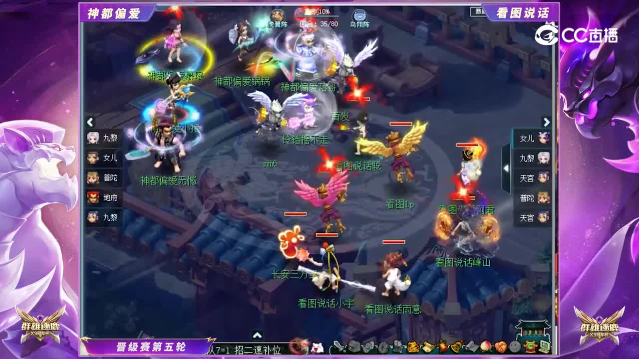 【群雄逐鹿冠军杯】精锐组晋级赛第五轮： 看图说话VS神都偏爱【CC情报站】