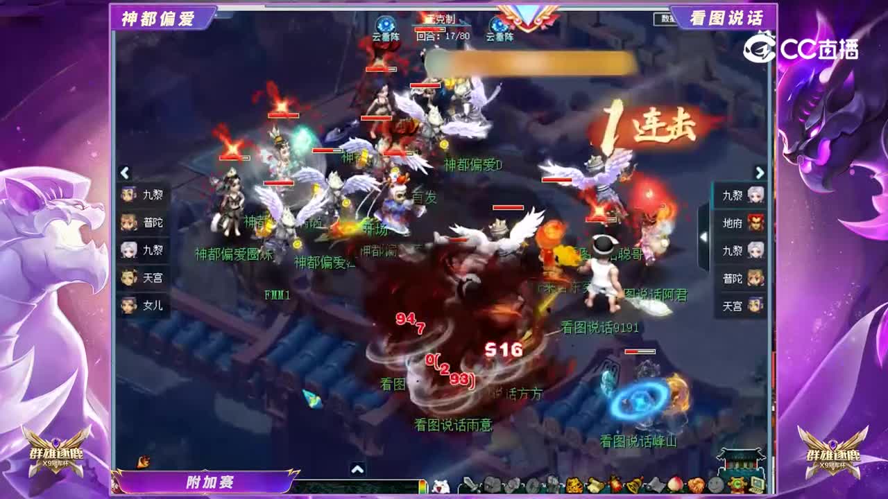 【群雄逐鹿冠军杯】精锐组附加赛： 看图说话VS神都偏爱【CC情报站】