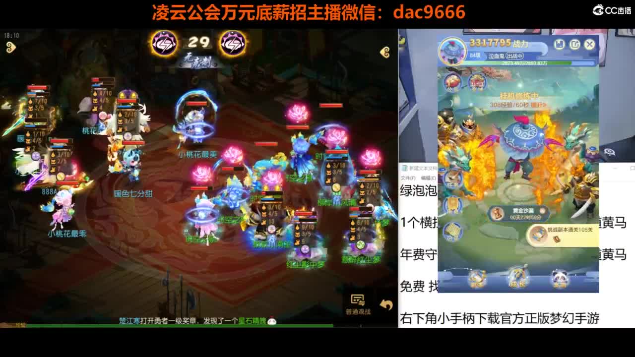 免费接所有资源 合宠 打书 打装备 第10段