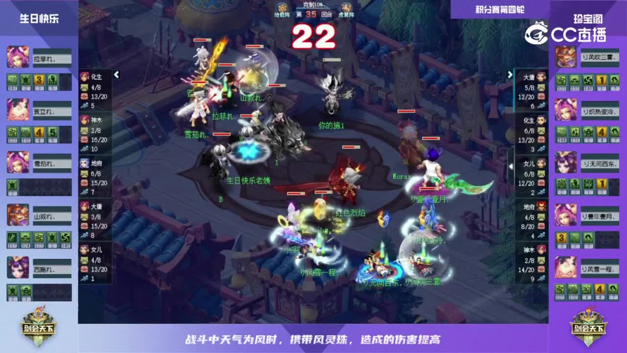 【202402剑会赏金赛】积分赛第四轮：珍宝阁VS生日快乐【cc情报站】
