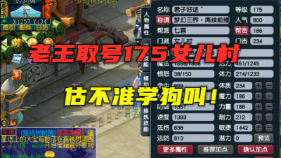 梦幻西游：老王取号