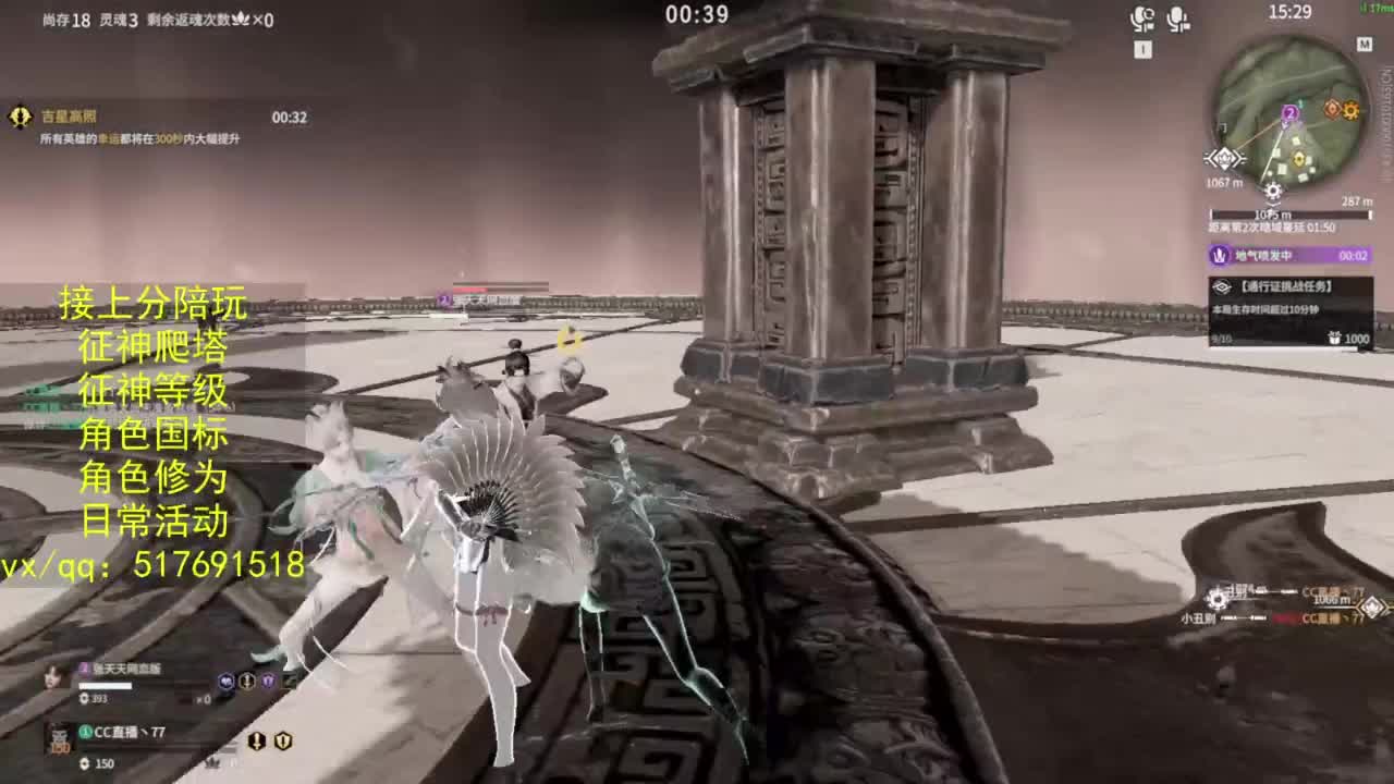 接上分.陪,征神.日常.20级聚义厅动作 第10段