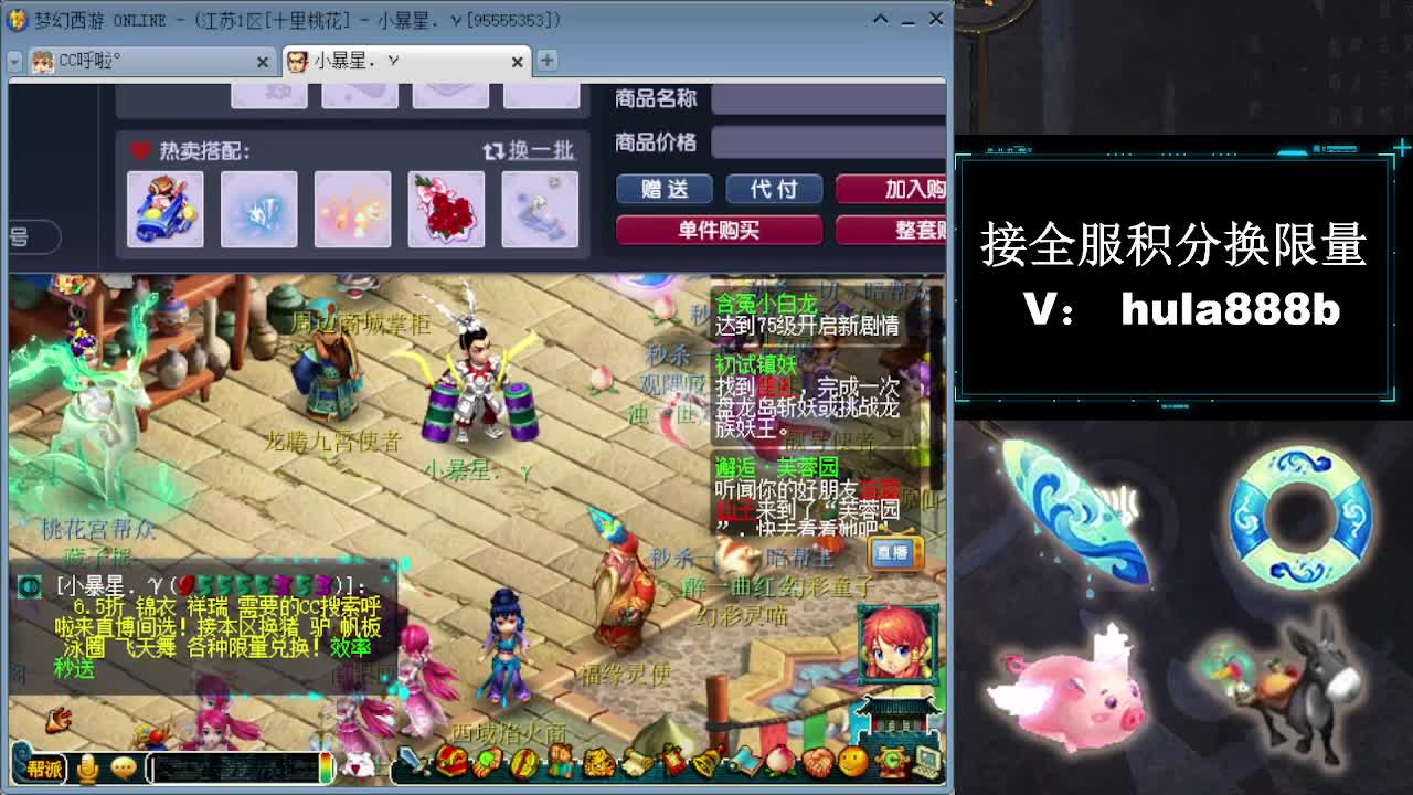 接全服换仙玉积分 第7段