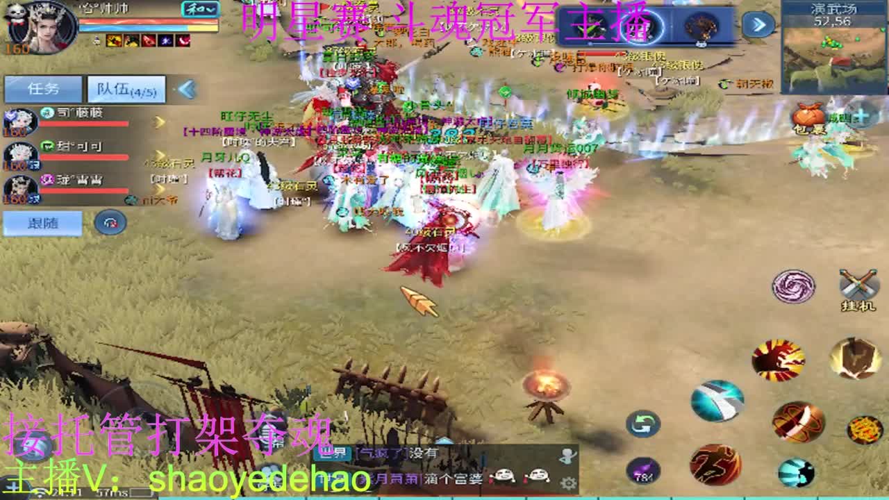 托管比武比赛 打架夺魂背饰 第2段