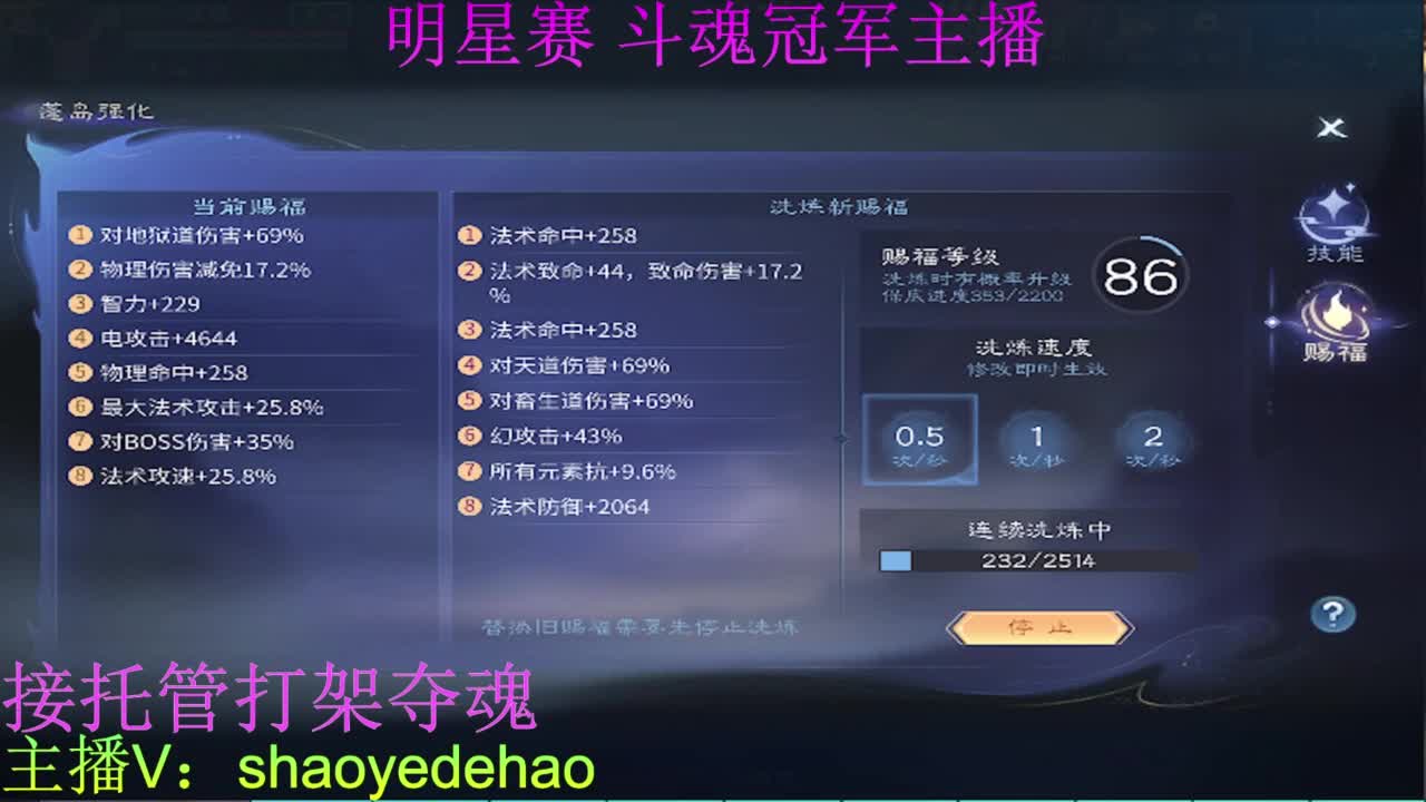 托管比武比赛 打架夺魂背饰 第5段
