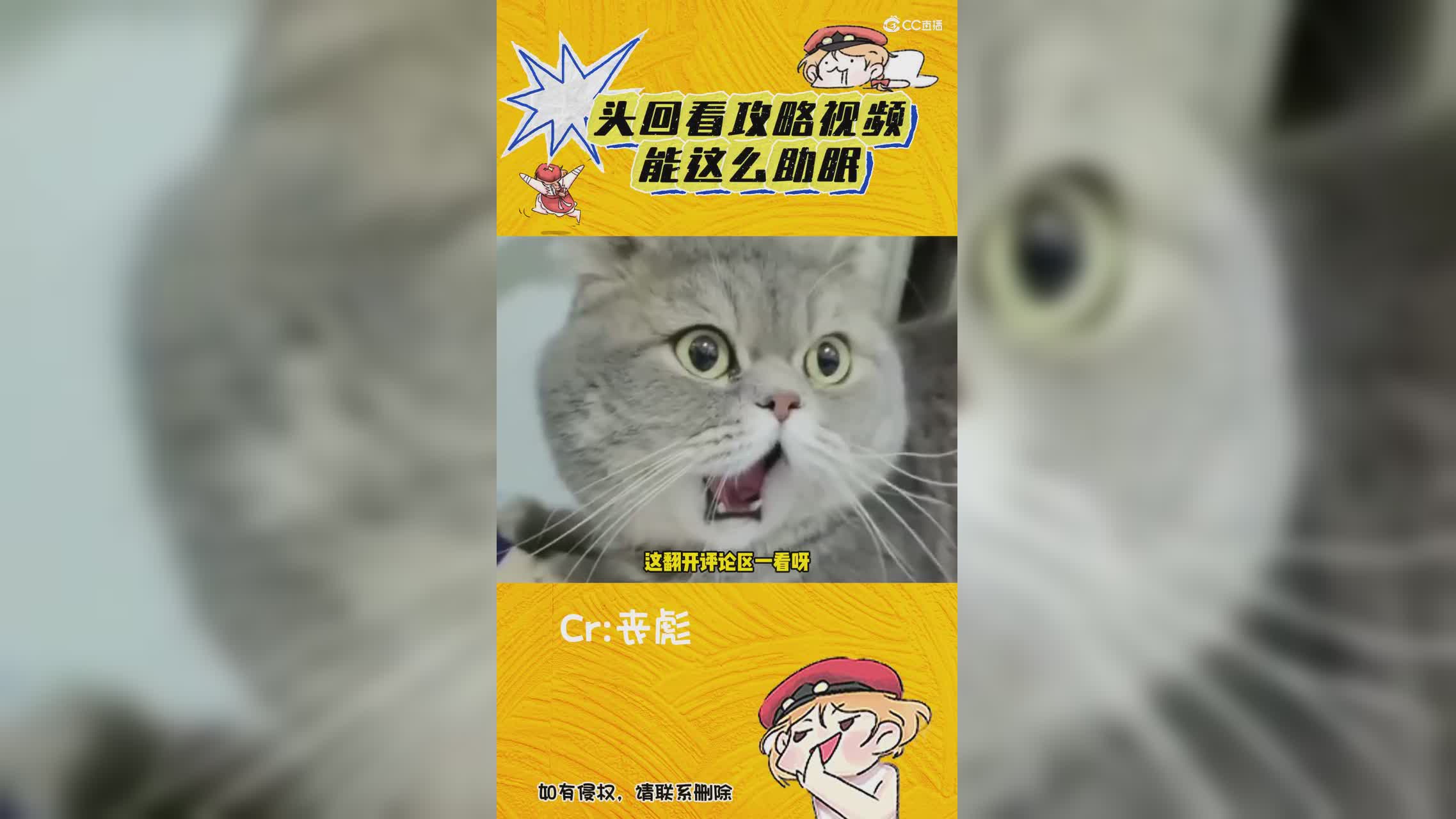 头回看见这么助眠的攻略视频