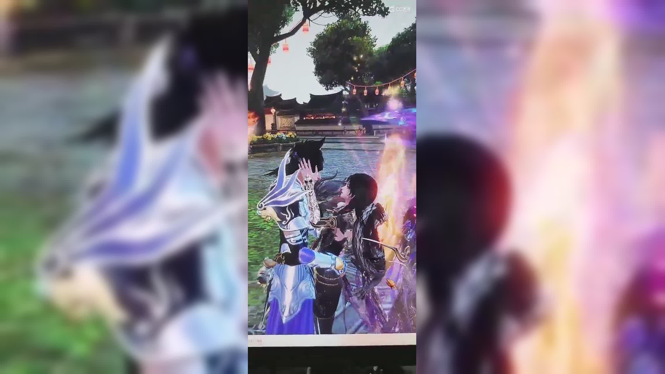 小伙伴拍的改前的长相拥