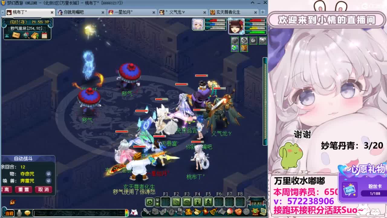 桃布丁：接跑环积分等 第5段