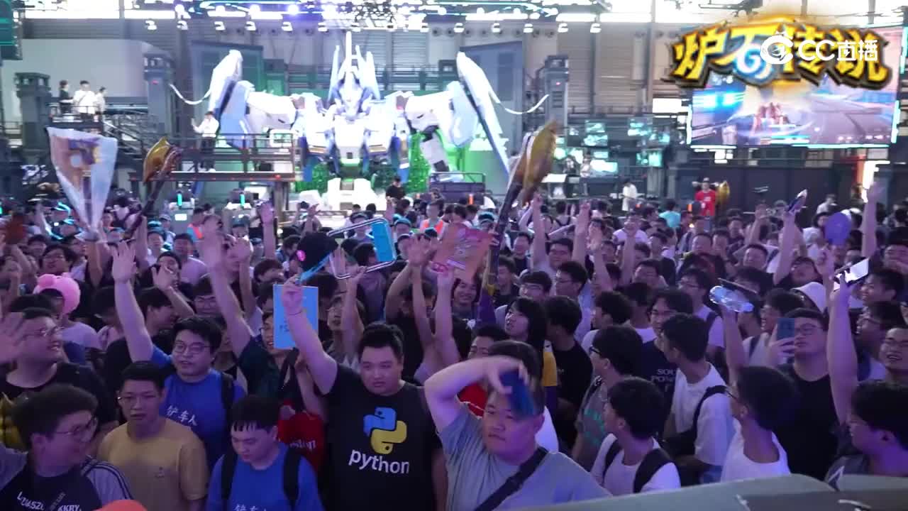 一起来听听今天ChinaJoy最热烈的欢呼声