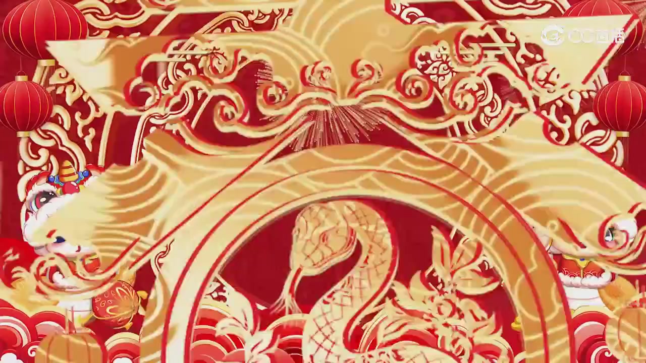 蛇年主播祝福新的一年越来越好