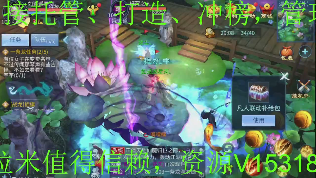 接大区，升级托管，冲榜，打造，强化开宠！