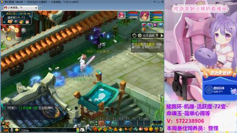 桃布丁：接跑环机缘72变活跃度心得等