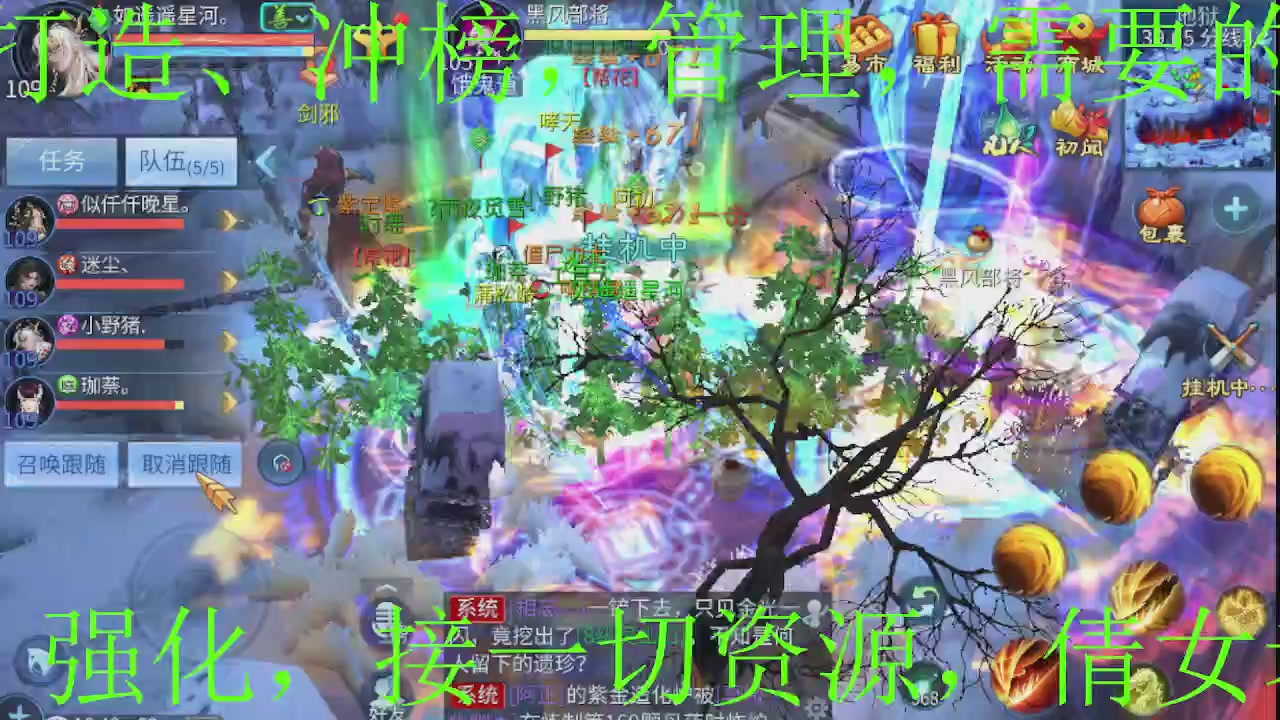 接大区，升级托管，冲榜，打造，强化开宠！