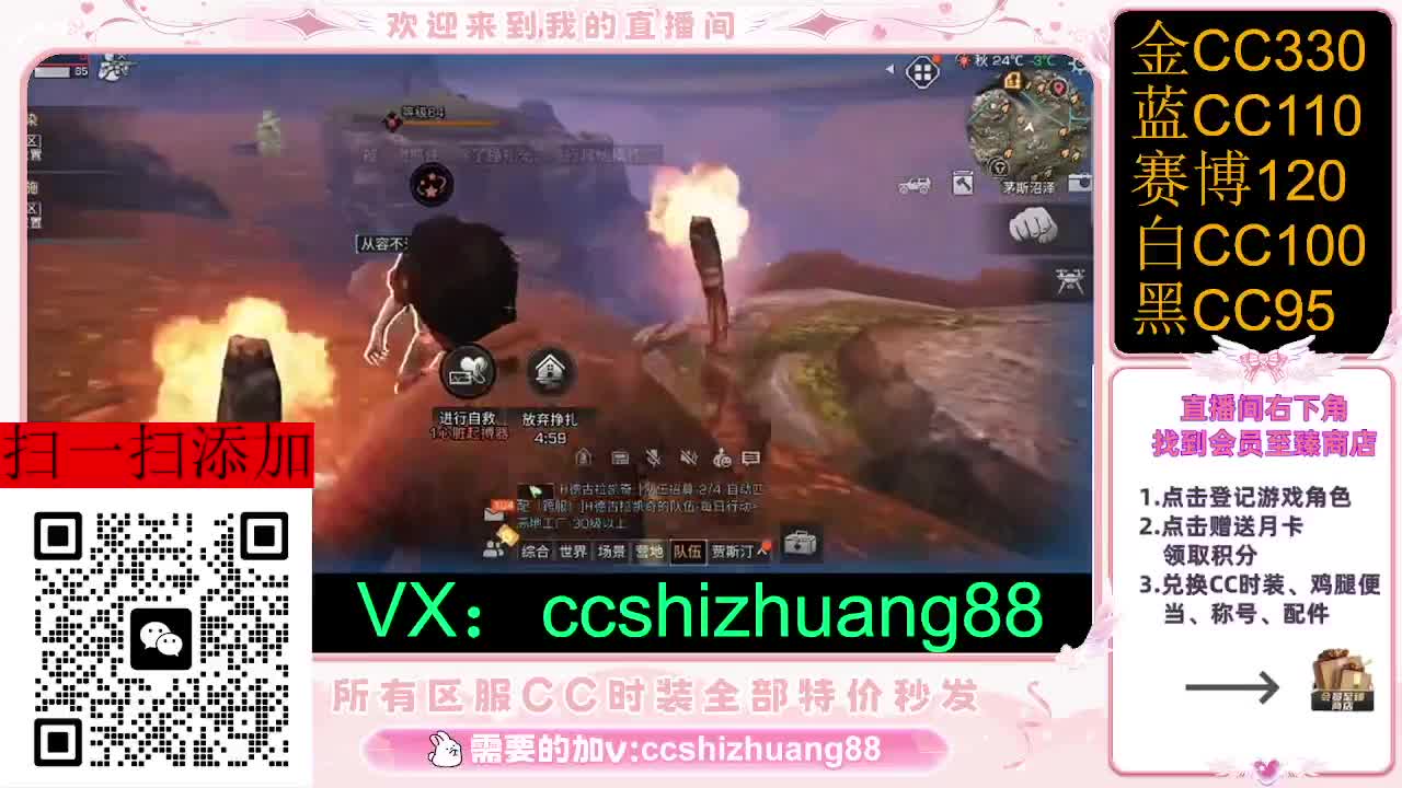 永久限时CC全区特价秒发 第6段