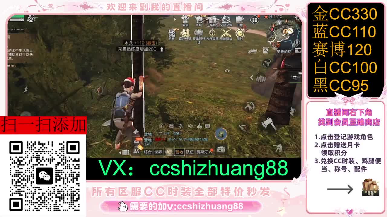 永久限时CC全区特价秒发 第4段