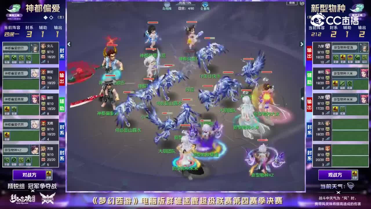 【群雄逐鹿·超级联赛】S4冠军争夺战精锐组第三轮：新型物种VS神都偏爱【CC情报站】