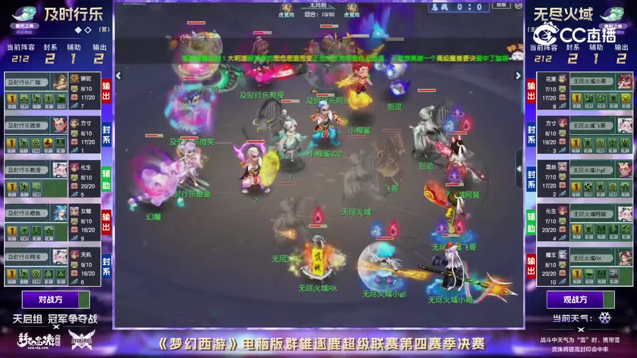 【群雄逐鹿·超级联赛】S4冠军争夺战天启组第二轮：无尽火域VS及时行乐【CC情报站】