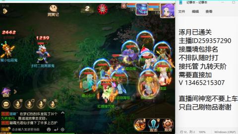 接九转蜃境托管~