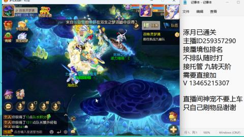 接九转蜃境托管~