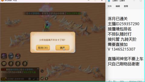 接九转蜃境托管~