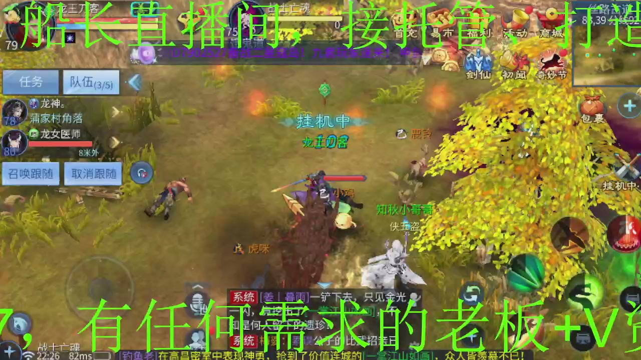 接大区托管，打造，打架，冲榜~感谢支持！