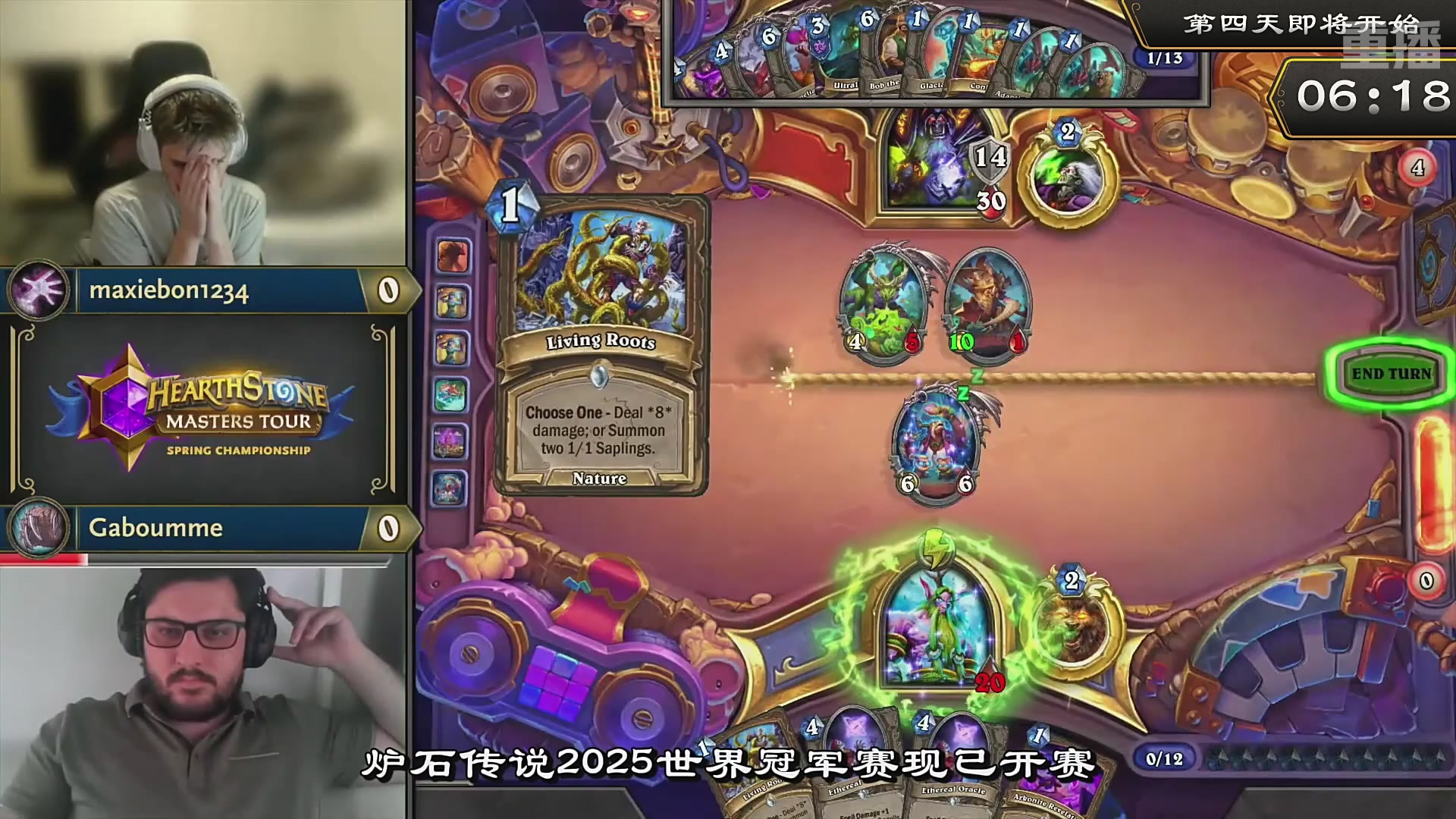 【重播】2025炉石传说世界冠军赛决赛日