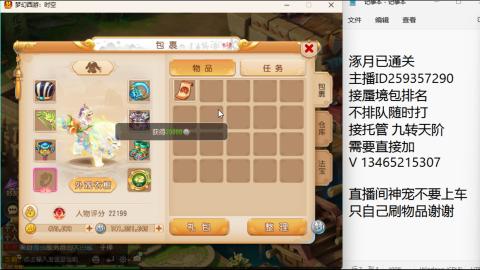 接九转蜃境托管~