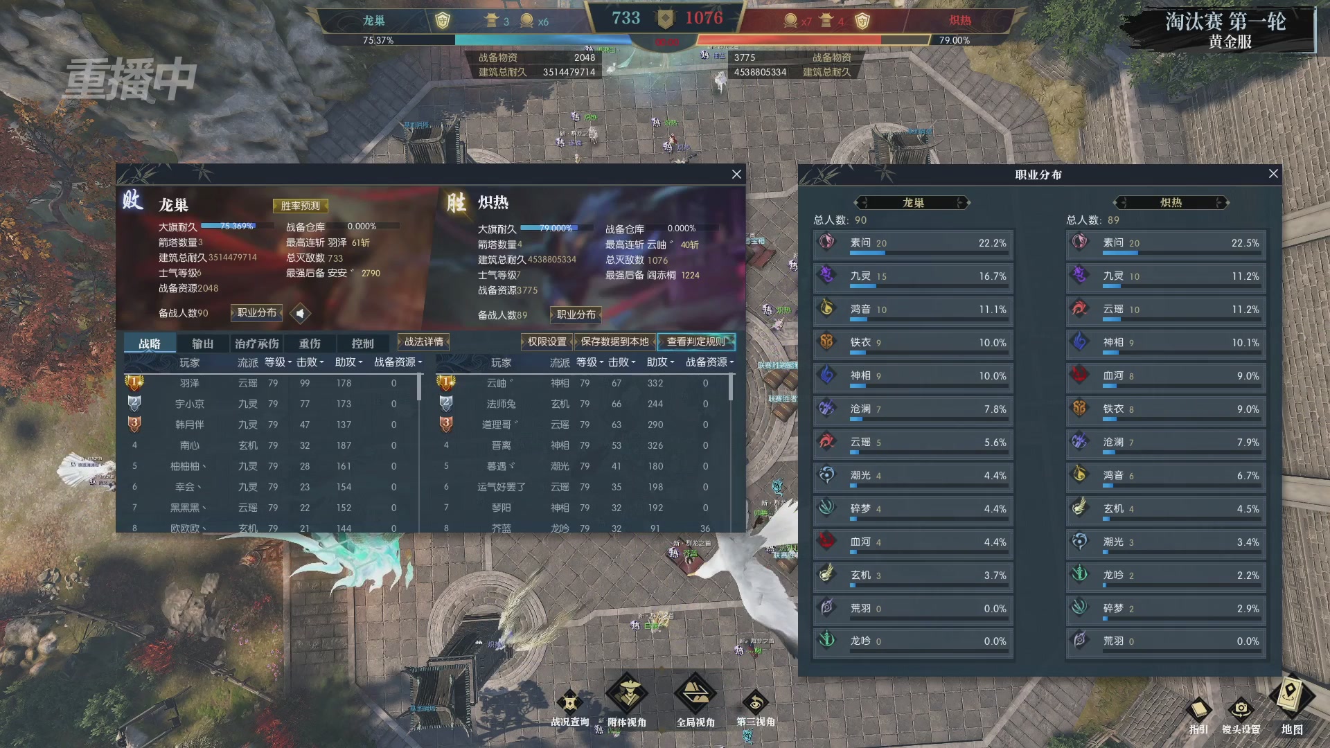 【重播】第二届黄金服诸神之战淘汰赛DAY1