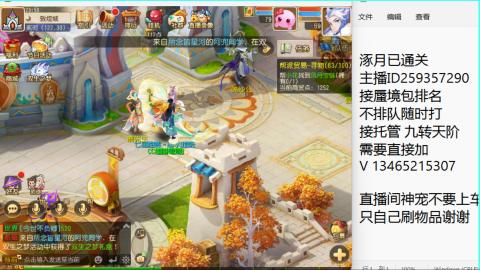 接九转蜃境托管~