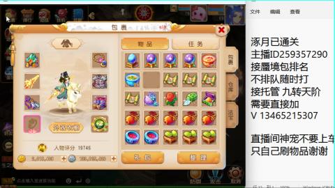 接九转蜃境托管~