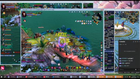 3组大二同时进行