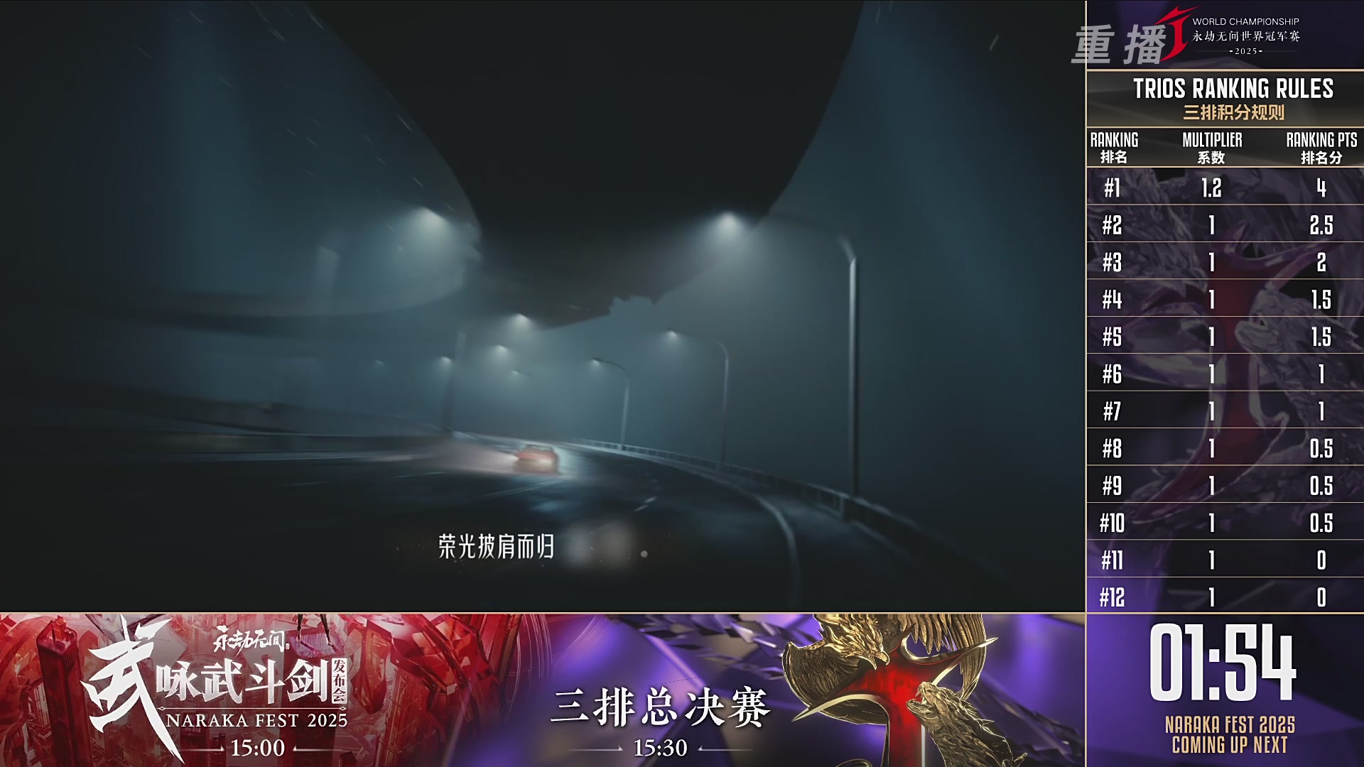 【重播】2025JCUP三排总决赛暨咏武斗剑发布会